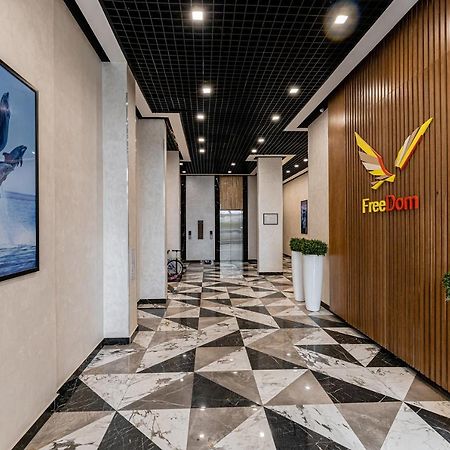 Apartamento Уютная 1 Комнатная Freedom Astaná Exterior foto