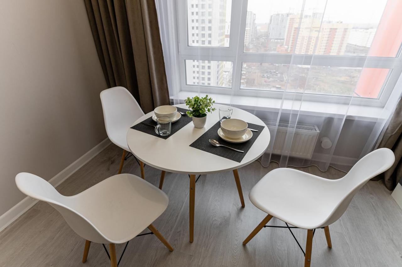 Apartamento Уютная 1 Комнатная Freedom Astaná Exterior foto