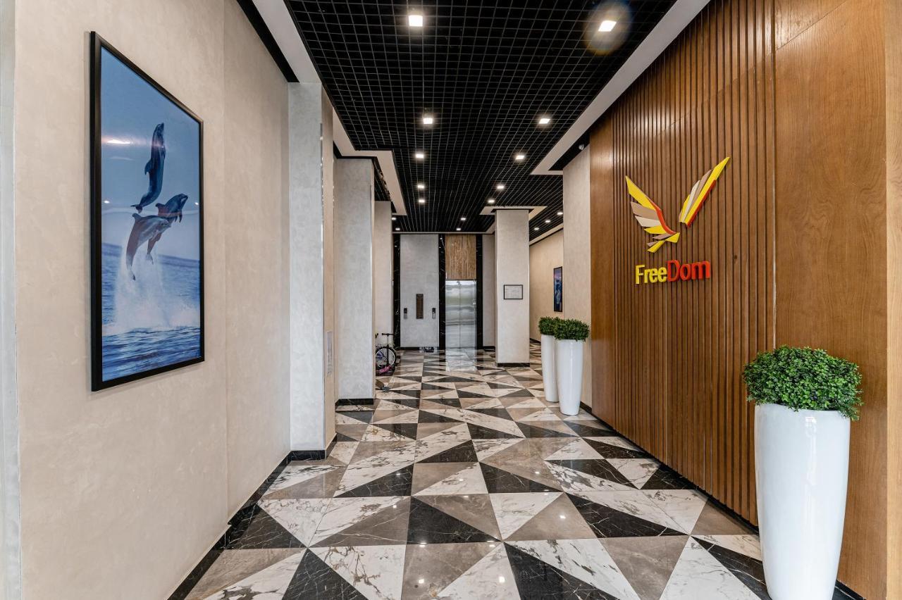 Apartamento Уютная 1 Комнатная Freedom Astaná Exterior foto
